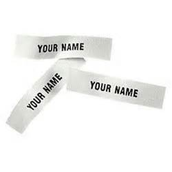 IRON ON NAME LABELS