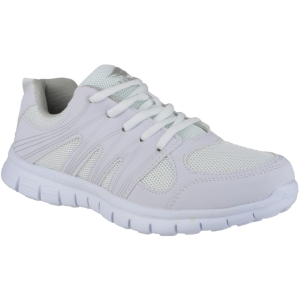 White Lace Up Trainers